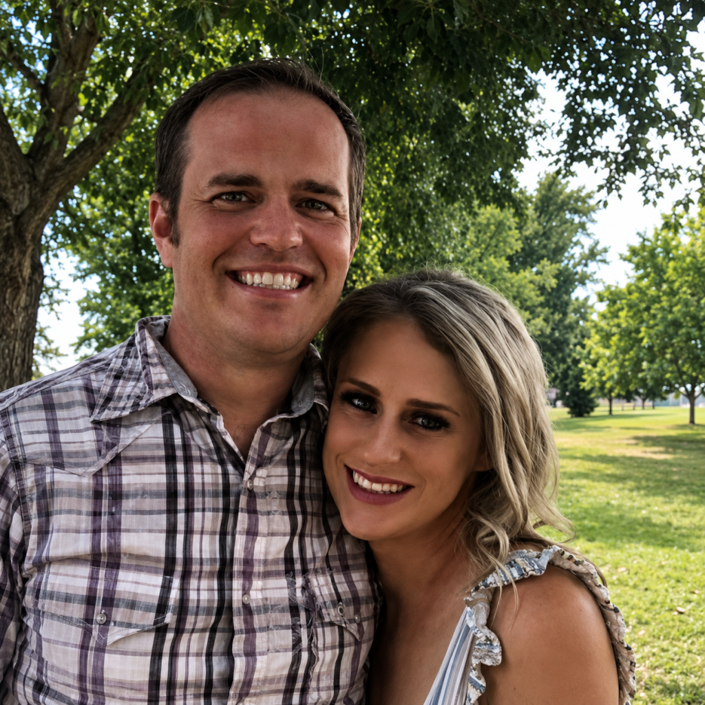 Dr. Ashley Lewis and her husband